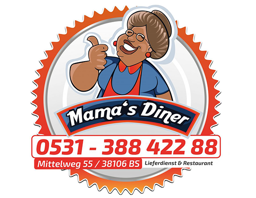 Mama's Diner logo.